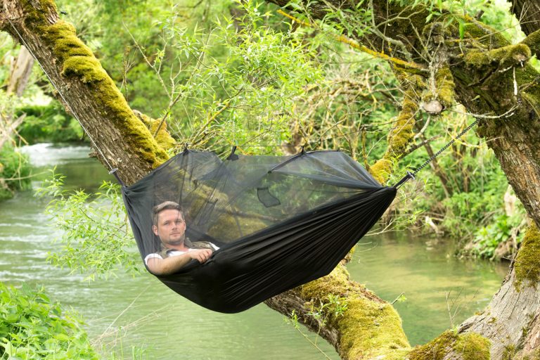 Haven Tents Haven XL Hängemattenzelt – Himmelblau, Inkl. Isomatte & Regenschutz, Für Erwachsene