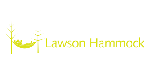 Das ist das Logo des Hängematten Herstellers Lawson